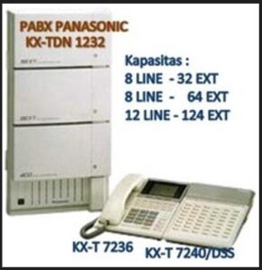 jual pabx panasonic kx-tdn1232 harga murah