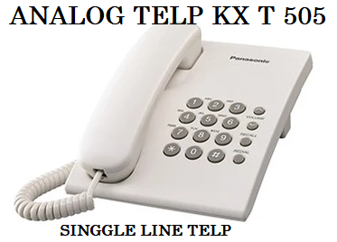 singgle line telp panasonic kx-t505